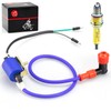 Ignition Coil and 10mm Spark Plug For 70cc 90cc 110cc