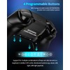 Multi-Platform Wireless Controller, PC Gaming Controller with 2.4G Adpater/Hall Joysticks/Hall