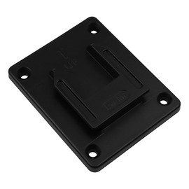 5 Pack of NUZAMAS Tool Holder Machine Holder Wall Mount with Screws Compatible with Dewei Milwauke 18V Machine Power Tool Holder Drilling Tools Holder Black