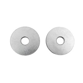 Zieichy Door Jamb Striker, Pair Door Latch Strikers w/Clear Washers for Chevy Malibu 1964-1967, El Camino 1964-1970, for Buick Special 1964-1969