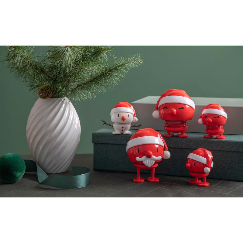 Hoptimist Santa Klaus Bumble Christmas Desk Toy in Classic Scandinavian