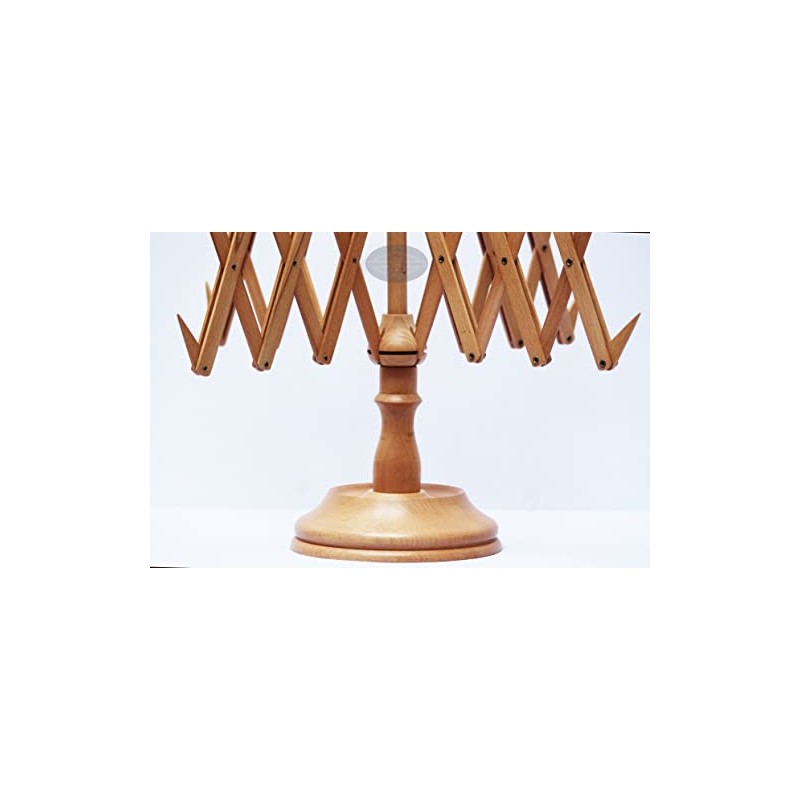 Wooden Umbrella Swift Yarn Winder Table Yarn Beech Wool Winder