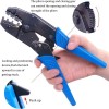 Unbranded Crimping Tool For Heat Shrink Connectors Ratcheting Wire Crimper