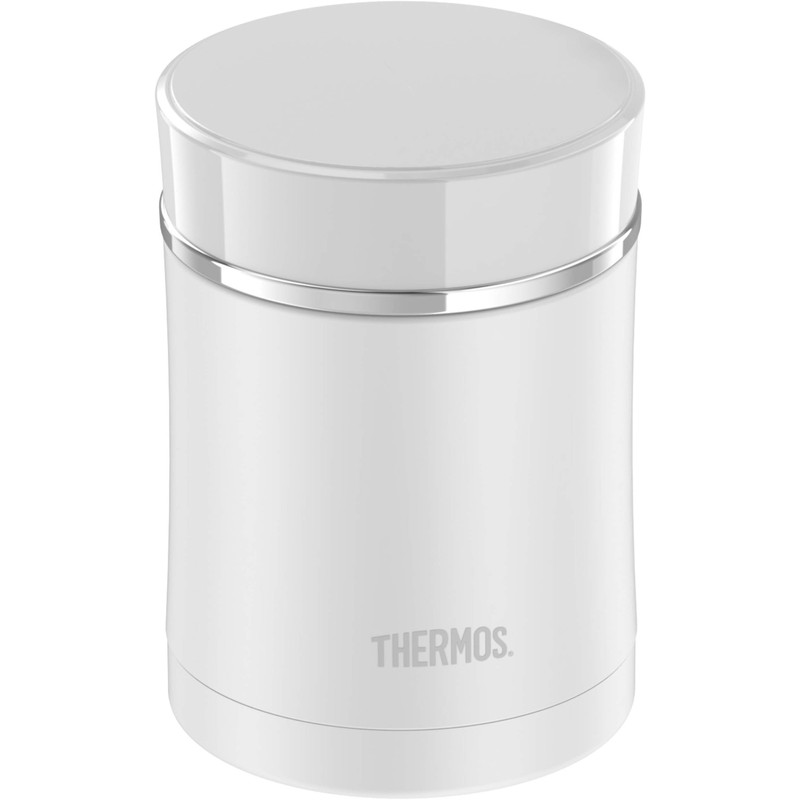 Thermos NS3408WH4 Sipp Stainless Food Jar, 16 Ounce, Matte White