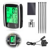 Bike Computer 19 Functions Universal IP54 Waterproof Bicycle Speedometer Odometer