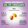 Vitalibre Oil of Oregano 10000mg with Black Seed Oil, 20:1
