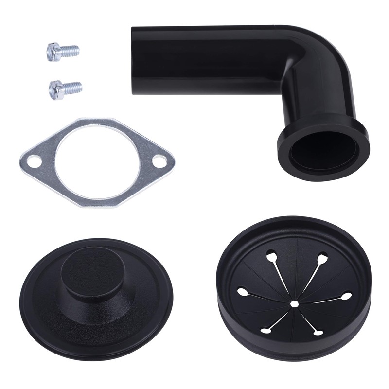 Eco Logic 10-US-EL-4-3B Garbage Disposal with Removeable Splash Guard, Attached