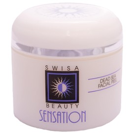Swisa Beauty Dead Sea Facial Peel – Gentle Mineral Exfoliator & Brightening Gel to Polish & Smooth the Skin with Echinacea, Ginseng & Green Tea – 1.7 fl oz