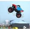 Totmizby Monster Truck Wall Decal - Monster Truck Wall Decor