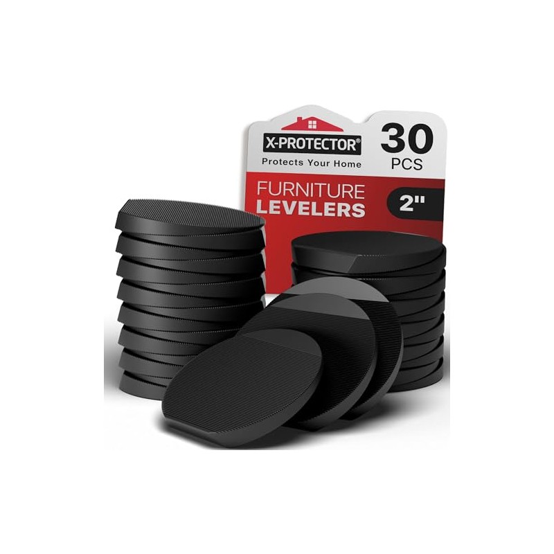 X-Protector - Niveladores de muebles - 30 piezas de 2