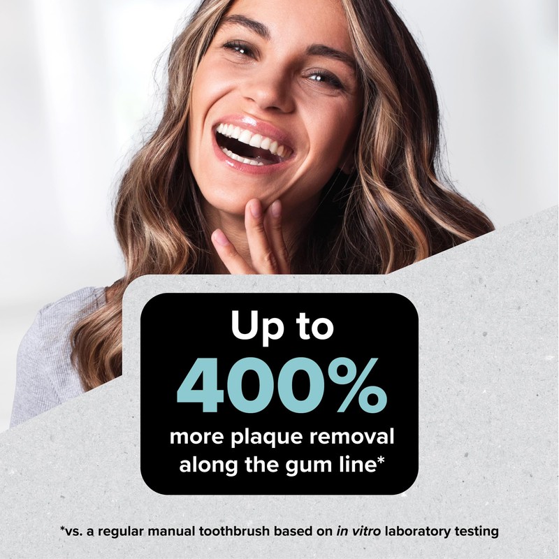 REACH Universal Replacement Toothbrush Heads, Fits Oral-B Electric Toothbrushes, 8