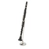Miniature Clarinet Replica with Stand and Case Musical Instrument Model