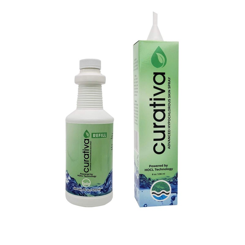 Curativa Bay - .02% Hypochlorous Skin Spray for Clear Skin