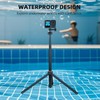 64in Pocket 3 Selfie Stick Tripod for GoPro Camera, Extendable