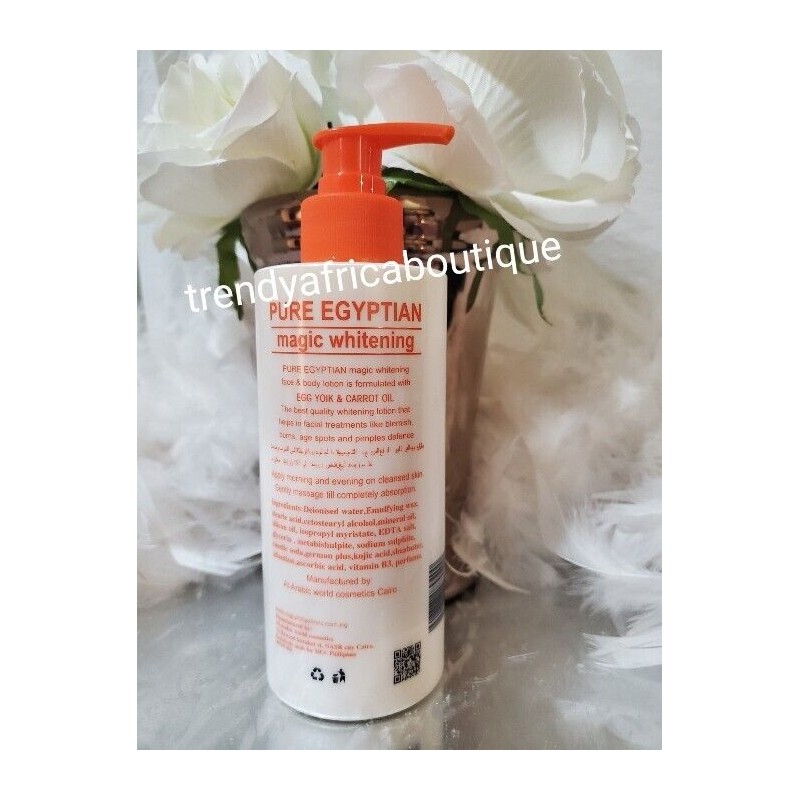 MGC Pure Egyptian Whitening Body Lotion Egg Yolk Lotion &