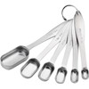 LOKIPA Heavy Duty Stainless Steel Metal Measuring Spoons for Dry