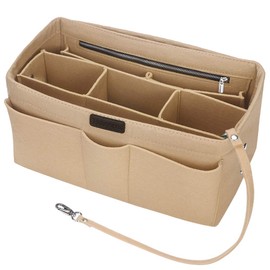 Betoores Bag Organiser for Women’s Handbags, For Speedy Neverfull Bags, beige