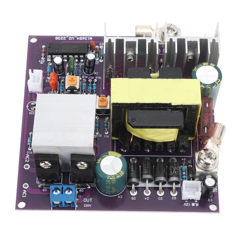 Inverter Module 300W 50Hz Correction Sine Wave DC12V Input AC180‑220V
