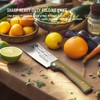 ROEDEER Heavy Folding Chef Knife, Portable Kitchen Knife, Ultra Sharp