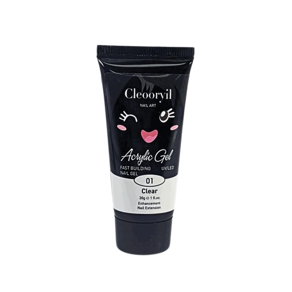 Acrygel Tube Clear #01-30ml