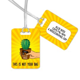 Don't Be A Prick - Funny, Personalized Luggage Tag