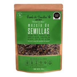 Mezcla de Semillas tostadas saludables 250gr. Incluye semillas de Girasol, Semillas Mixtas.