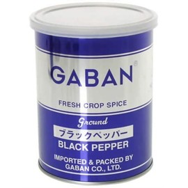 GABAN Black Pepper Ground (Can) 7.4 oz (210 g)