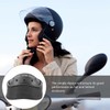GALPADA 10 pieces interchangeable chin guard chin pad protective helmet