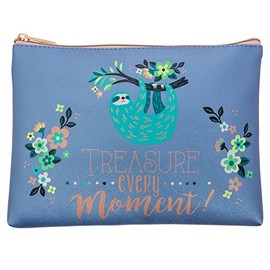 Karma Gifts Star Dust Cosmetic Bag, Sloth