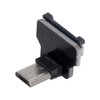 chenyang Micro USB 2.0 Male 90 Degree Down Angled Flat