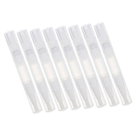 OHPHCALL 4sets Nail Cuticle Oil Pen Set Brush Pen Empty Lip Gloss Tube Nail Art Tool Oil Applicators 8pcs*4