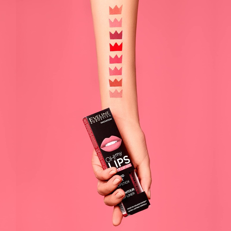 Eveline Cosmetics Oh! My Lips Set No. 08 Lovely Rose