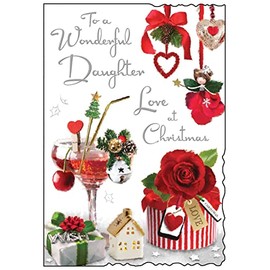 Jonny Javelin Wonderful Daughter Love At Christmas Card Cocktail
