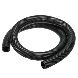 DMiotech 25mmx20mmx1m PP Non Split Corrugated Tube for Indoor and Outdoor Cord Management Lap Tidy Office Garden