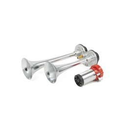 HornBlasters PsychoBlasters V2 Electric Air Horn with Self Driven Compressor - Replace Stock Horn - Easy Install