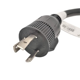 Parkworld 885149 Adapter Cord 30 AMP Twist Lock L6-30 Plug Male to Locking 20 Amp L6-20 Receptacle Female