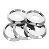 Gadpiparty 5pcs Gas Stove Switch Knob Base Durable Electroplated Cover