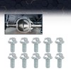 PIT66 10 Bolts Rear End Cover Compatible with Chevy Pontiac