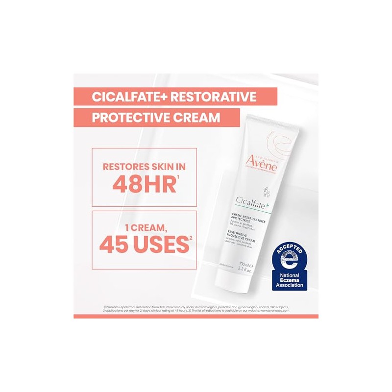 Avène Cicalfate+, crema restauradora y protectora de uso familiar, para