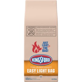 Kingsford Easy Light Charcoal Briquettes Bag, BBQ Charcoal for Grilling, 4 Pounds, Packaging May Vary