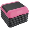 Fitvids Step Aerobic Platform, Exercise Step with 5 levels Adjustable