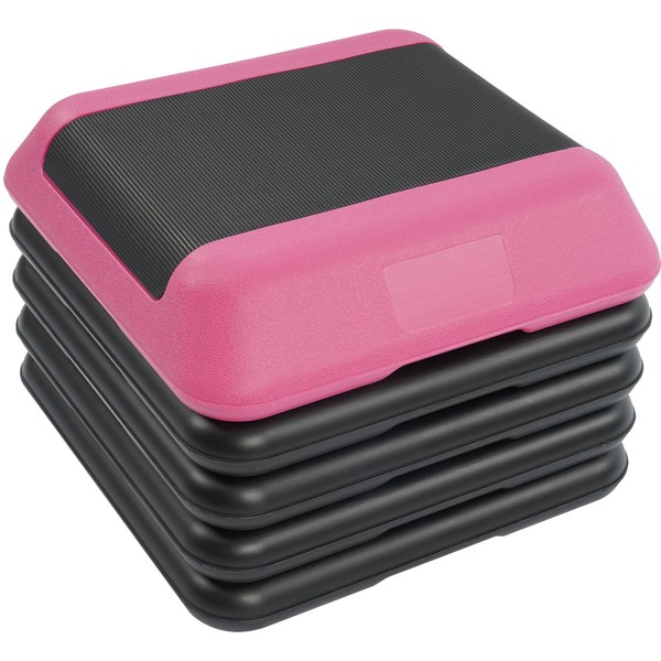 Fitvids Step Aerobic Platform, Exercise Step with 5 levels Adjustable