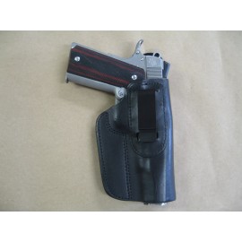 Azula Gun Holsters Auto Ordnance 1911  5" IWB Leather In Waistband Concealed Carry Holster BLACK