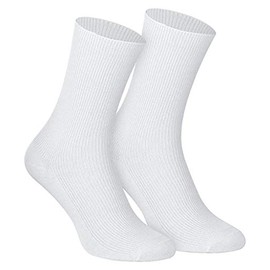 Unbekannt Men's Calf Socks White white