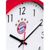 FC Bayern München Logo Wall Clock Red / White