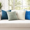 Set of 1 Decorative Throw Pillow Cover Soft Corduroy Solid