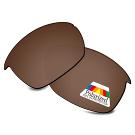 Bwake Replacement Lenses for Oakley Unstoppable Sunglasses OO9191 - Cinnamon Brown POLARIZED