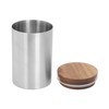 Tea Canister 304 Stainless Steel Tea Container Thicken Tea Sealing