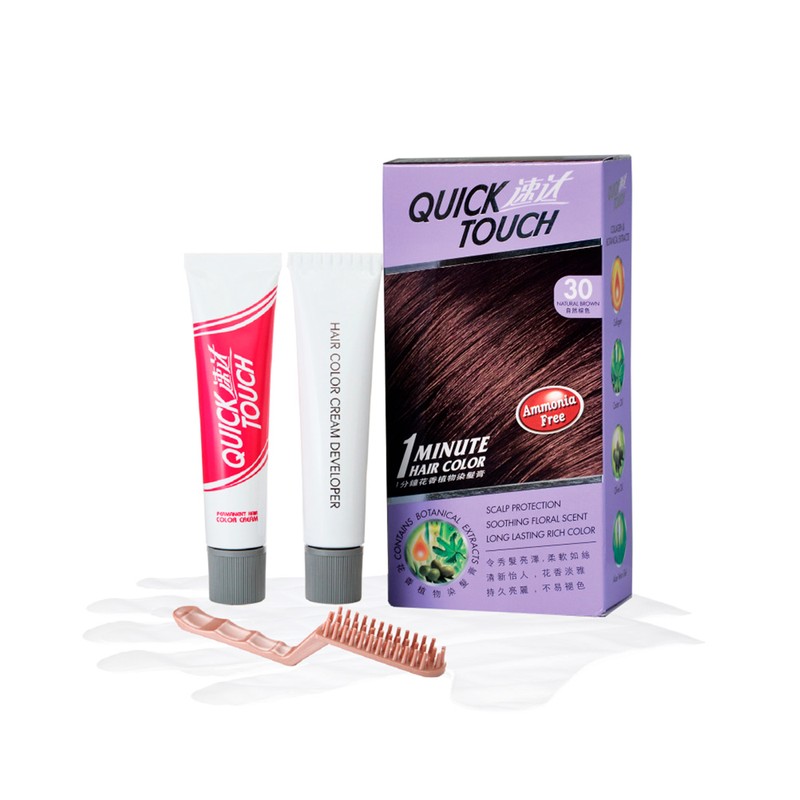 Others QUICK TOUCH Permanent Hair Dye Colour - 2 x