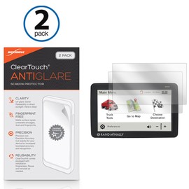 BoxWave Screen Protector Compatible with Rand McNally IntelliRoute TND 730 LM - ClearTouch Anti-Glare (2-Pack), Anti-Fingerprint Matte Film Skin